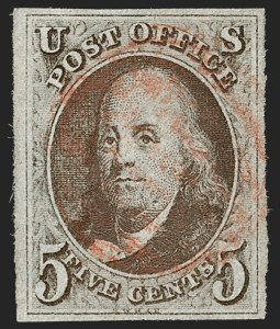 Sale 1192, Lot 54, 1847 Issue (Scott 1-2)