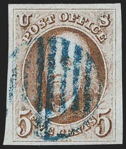 Sale 1192, Lot 59, 1847 Issue (Scott 1-2)