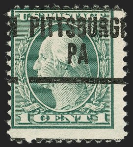 Sale 1192, Lot 602, 1918-22 Offset and Rotary Issues (Scott 525-550)