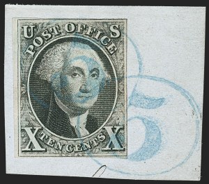 Sale 1192, Lot 62, 1847 Issue (Scott 1-2)