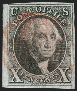 Sale 1192, Lot 64, 1847 Issue (Scott 1-2)