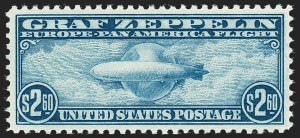 Sale Number 1192, Lot Number 682, Air Post, Graf Zeppelin Issue (Scott C13-C15)