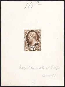 Sale 1192, Lot 7, Essays, Proofs and Specimens