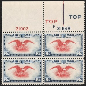 Sale 1192, Lot 702, Air Post, Later Issues (Scott C18-C119a)