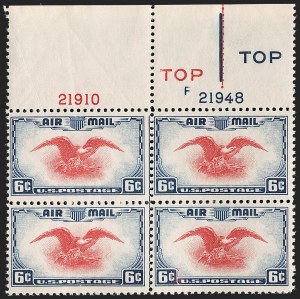 Sale 1192, Lot 703, Air Post, Later Issues (Scott C18-C119a)