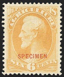 Sale 1192, Lot 741, Official Special Printings