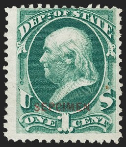 Sale 1192, Lot 749, Official Special Printings