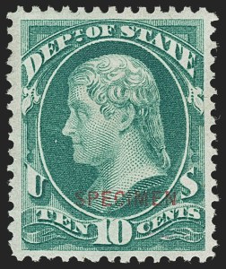 Sale 1192, Lot 750, Official Special Printings