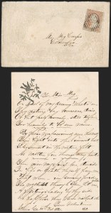 Sale 1192, Lot 852, Confederate States: Independent and CSA use of US Postage