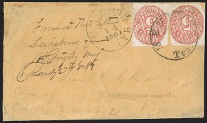 Sale 1192, Lot 872, Confederate States: Postmasters' Provisionals