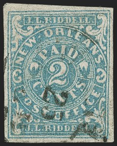 Sale 1192, Lot 877, Confederate States: Postmasters' Provisionals