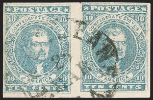 Sale 1192, Lot 895, Confederate States: General Issues off-Cover