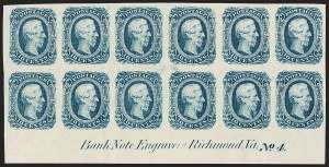 Sale 1192, Lot 917, Confederate States: General Issues off-Cover