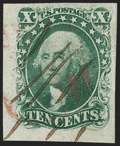 Sale 1192, Lot 92, 1851-56 Issue (Scott 5-17)