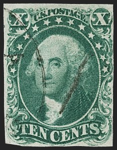 Sale 1192, Lot 93, 1851-56 Issue (Scott 5-17)