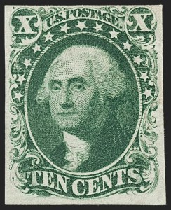 Sale 1192, Lot 95, 1851-56 Issue (Scott 5-17)
