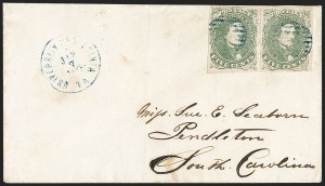 Sale 1192, Lot 973, Confederate States: Virginia College Covers
