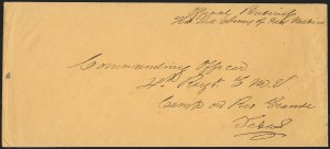 Sale 1192, Lot 985, Confederate States: Flag-of-Truce, POW, Blockade, Military Express