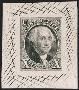 Sale 1197, Lot 1508, 1847 Issue Proofs
