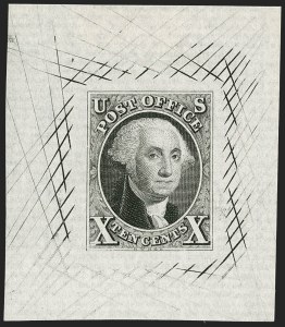 Sale 1197, Lot 1510, 1847 Issue Proofs