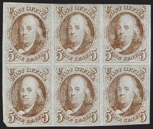 Sale 1197, Lot 1512, 5c 1847 Issue (Scott 1)