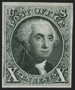 Sale 1197, Lot 1572, 1875 Reproduction of 1847 Issue (Scott 3-4)