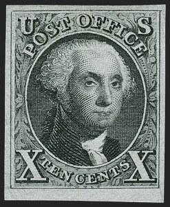 Sale 1197, Lot 1573, 1875 Reproduction of 1847 Issue (Scott 3-4)