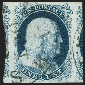 Sale 1197, Lot 1579, 1851-56 Issue (Scott 7-17)