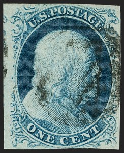 Sale 1197, Lot 1581, 1851-56 Issue (Scott 7-17)