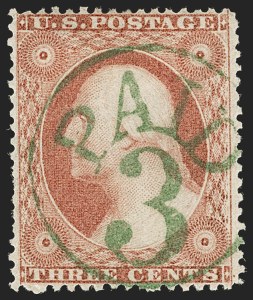Sale 1197, Lot 1588, 1851-56 Issue (Scott 7-17)