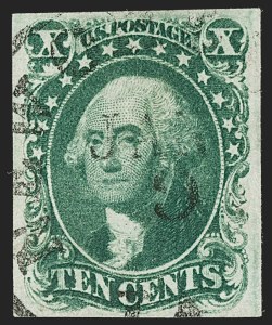 Sale 1197, Lot 1596, 1851-56 Issue (Scott 7-17)