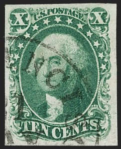 Sale 1197, Lot 1597, 1851-56 Issue (Scott 7-17)