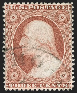 Sale 1197, Lot 1617, 1857-60 Issue (Scott 18-39)