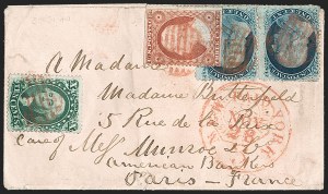 Sale 1197, Lot 1618, 1857-60 Issue (Scott 18-39)