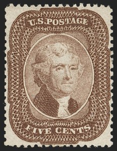 Sale 1197, Lot 1623, 1857-60 Issue (Scott 18-39)