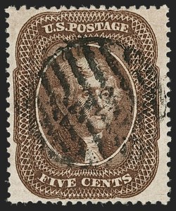 Sale 1197, Lot 1631, 1857-60 Issue (Scott 18-39)