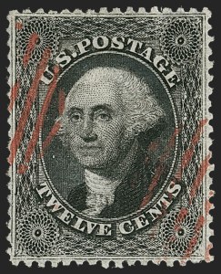 Sale 1197, Lot 1634, 1857-60 Issue (Scott 18-39)