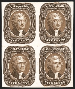 Sale 1197, Lot 1642, 1875 Reprint of 1857-60 Issue (Scott 40-47)