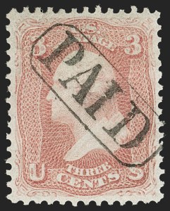 Sale 1197, Lot 1650, 1861-66 Issue (Scott 56-78)
