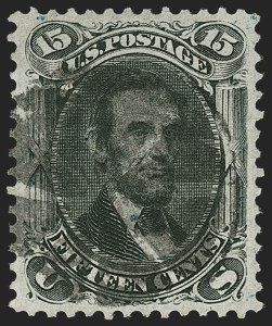 Sale 1197, Lot 1706, 1867-68 Grilled Issue (Scott 79-101)