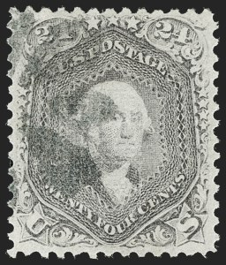 Sale 1197, Lot 1708, 1867-68 Grilled Issue (Scott 79-101)