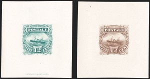 Sale 1197, Lot 1729, 12c "Adriatic" 1869 Pictorial Issue, Essays & Proofs (Scott 117-E, 117P)