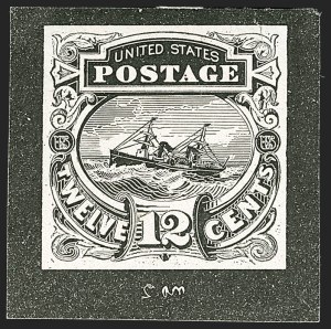 Sale 1197, Lot 1735, 12c "Adriatic" 1869 Pictorial Issue, Essays & Proofs (Scott 117-E, 117P)