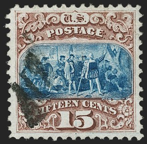 Sale 1197, Lot 1767, 15c-90c 1869 Pictorial Issue (Scott 118-122)
