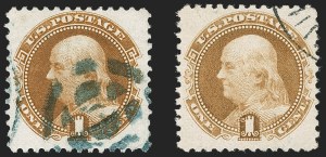 Sale 1197, Lot 1776, 1875 Re-Issue of 1869 Pictorial Issue (Scott 123-133a)