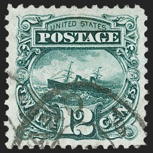 Sale 1197, Lot 1784, 1875 Re-Issue of 1869 Pictorial Issue (Scott 123-133a)