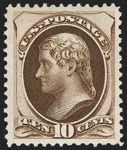 Sale 1197, Lot 1808, 1873-75 Continental Bank Note Co. Issue (Scott 156-166, 178-179)