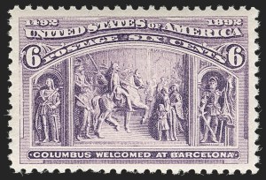 Sale 1197, Lot 1832, 1893 Columbian Issue (Scott 230-245)