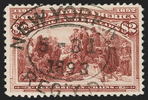 Sale 1197, Lot 1842, 1893 Columbian Issue (Scott 230-245)