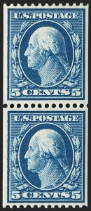 Sale 1197, Lot 1925, 1908-13 Washington-Franklin Issues (Scott 331-396)